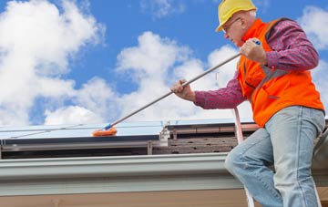 Cold Row soft wash roof cleaning